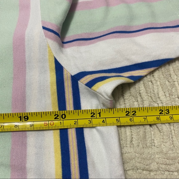 GUESS Originals Pacsun Gibson Stripe T-Shirt Short Sleeve XS,S,M NWT Embroidered - Picture 7 of 11